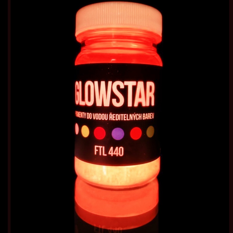 Fotoluminiscenční pigment červený FTL-440_1